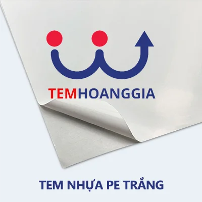 tem nhua pe trang